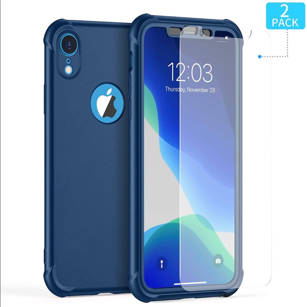 🤩iPhone XR royal blue phone case🤩